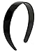 Uxcell Plastic Toothed Lady Hair Hoop/Headband Ornament, Black, 0.04 Pound