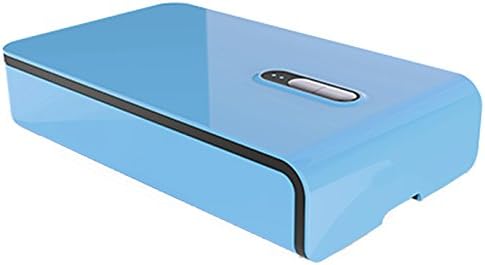 Padshow Mobile Phone Sterilizer Multifunctional UV Light Phone Disinfector with Aromatherapy Function and Phone USB Charger , Blue