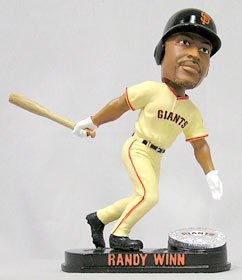 San Francisco Giants Randy Winn Forever Collectibles Blatinum Bobble Head