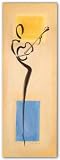 Easy Listening I by Alfred Gockel 9.75"x27.5" Art Print Poster