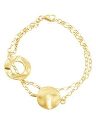 White14K Vermeil Link 7.5" Bracelet