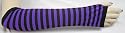 Striped Gauntlet Gloves / Arm Warmers in Assorted Colors