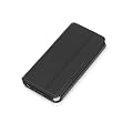 KAVAJ Ledertasche Case "Dallas" f�r das Apple iPhone 5 schwarz aus echtem Leder mit Fach f�r Geldscheine oder Visitenkarten