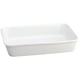 HIC 13" x 9" x 2.5" Lasagna Pan, White