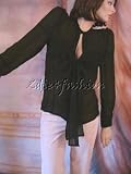 Yves Saint Laurent - $1730 New YSL YVES SAINT LAURENT Black Silk Tie Shirt 8 40