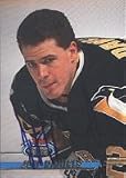 Jeff Daniels, Pittsburgh Penguins, 1994 Stadium Club Autographed Card