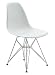 The Patricia-White Eiffel chair Molded
