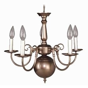 Liz Jordan Lighting 1211TM Topaz Mist Colony Mid Sized Chandelier from the Colony Collection