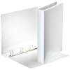 Esselte 25mm 4 D Rings A4 Presentation Ring Binder - White