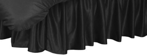 Nfl Carolina Panthers Bedskirt, Queen