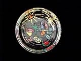 Caribbean Excitement Design - Hand Painted - Coaster - 3.75 inch diameter