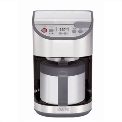 Krups KT4065 Precision Stainless Steel Precision Thermal Coffee Maker 10-c.