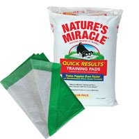 Childrens Toyshop  Pet Supplies : Natures Miracle Quick Results Training Pads 22 x 23in 80 Count