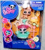 Littlest Pet Shop - Squeaky Clean Pets #1444 & #1445