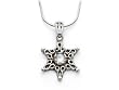 Essentials Star Necklace - Moonstone at Center, by Neta