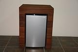 Somers Furniture 8133 30 in. W x 39 in. D x 38 in. H IPE Wood Refrigerator  ....