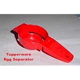 Tupperware Brand Egg Separator Red