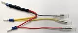 Zoom Produkt-Bild: Widerstand m. breitem Stecker, f. R&uuml;cklicht LEDer