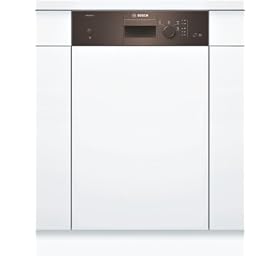 Bosch SPI40E04EU Teilintegrierter Geschirrsp�ler / AA / 44.8 cm / braun / DosierAssistent / Beladungs-Sensor