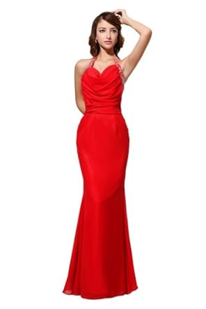 Red Lace Prom Wedding Dresses Long from Amazon | Prom Evening