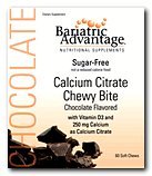 Bariatric Advantage Calcium Citrate Chewy Bite Chocolate