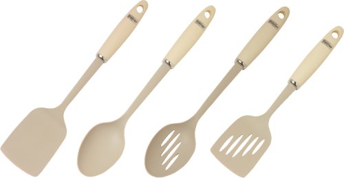 Prestige Country Kitchen 4 Piece Tool Set, Almond