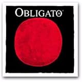 Obligato 4/4 Violin String Set - Medium Gauge - with Gold Ball-end E & Silver D