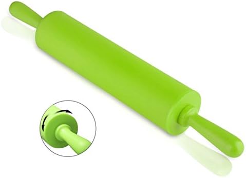 Sinospore Professional Non-stick Rolling Pin, Green