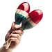 Latin Percussion CP287 Wood Maracas