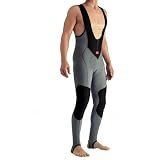 Assos Men's Cycling Airprotec F.I. Mille Bib Tights - Titanium - 60.1050.6