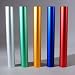 Sporting Goods : CSI SILVER Aluminum Track Relay Baton