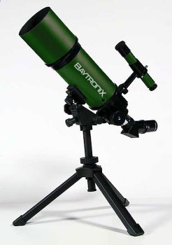 Green Baytronix AstroVenture 80mm 16-40x Power Portable Refractor Telescope from Meade Telescopes