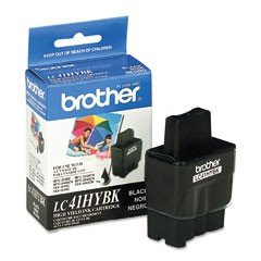 Brother LC41HYBK High-Yield Black Ink Cartridge - Retail Packaging