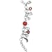 Fossil Ohio State - Ladies Charm Watch Watch