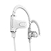 SenboweTM Bluetooth 4.0 Double Ear Peices with Clear Voice and Noise Cancellation Portable Wireless Stereo Outdoor Sports/Running &Gym/Hiking/Exercise Bluetooth Earbuds Headphones Headsets/Microphone for iPhone 6 5S 5C 5 4S 4, iPods,HTC One,One mini, One mini 2,iPad Mini, Samsung Galaxy Note 3, Note 2, S5 S4, S3, S2,LG Optimus,LG G3,G2,MOTO X,Most Android Smart Phones and Tablets and other Bluetooth-enabled tablets (White)