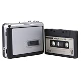 GMYLE(TM) Tape to PC USB Cassette-to-MP3 Converter Capture Adapter Audio Music Player with Reverse Function (User Manual & Software are included at the CD)