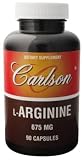 Carlson Laboratories - L-Arginine, 675 mg, 90 capsules