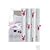 Playboy Trailing Bunnies White Curtains Pair 66 x 54 100% OFFICIAL