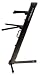 Ultimate Support AX-48 Pro - APEX Series Two-tier Portable Column Keyboard Stand (Black)