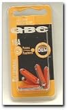 Littelfuse GBC16BP GBC Series 6 X 25 mm Ceramic Torpedo Fuse - Pack of 5