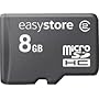 EasyStore 8 GB Class 2 microSDHC Flash Memory Card