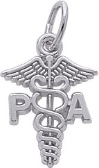 Childrens Toyshop  Jewelry : Physician's Assistant Charm by Rembrandt Charms