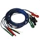 5-Leads ECG Leadwire Set with Grabber/Squeeze Style Leads