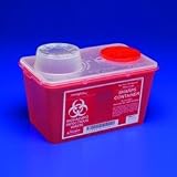 Covidien SharpSafety TM Monoject TM Sharps Containers - 8 Quart - 6 3/4 W x 10 1/2 L x 10 7/8 H - Case of 20 - KND8881676236KND8881676285_cs