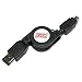 LINDY Retractable FireWire Cable, 4 Pin to 6 Pin, 80cm