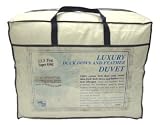 Kitchen & Housewares : Duck Feather And Down 13.5 Tog Double Size Quilt (HOMESCAPES Brand) Normally delivered next working day with no extra cost