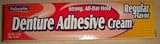 Natureplex Strong All Day Hold Denture Adhesive Cream Regular Flavor 1.5oz (2 Pack)