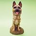 Mini Bobble Head Dog German Shepherd