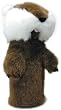 Zoo Animal Headcover Gopher 460cc Golf Head Cover Plush