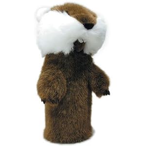Zoo Animal Headcover Gopher 460cc Golf Head Cover Plush